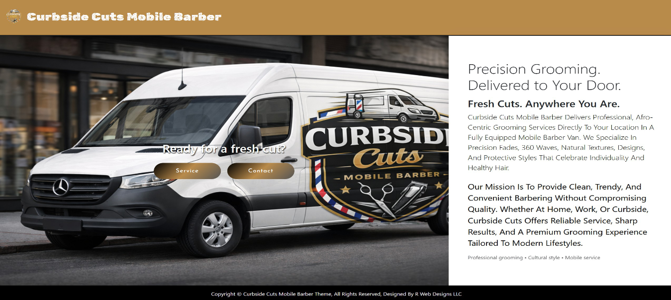 barber service example