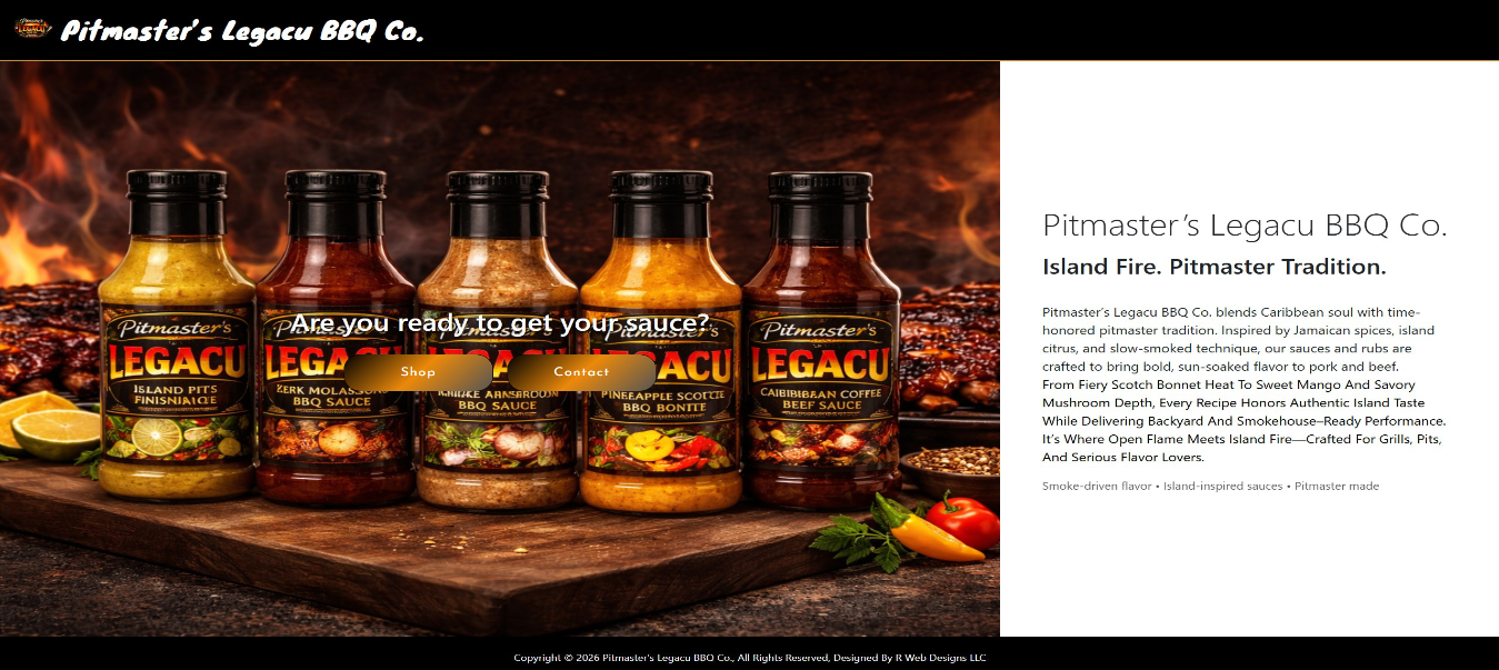 pitmasters ecommerce example